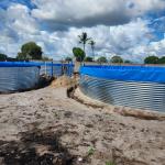Galvanized fish ponds with full RAS SYSTEM (10M)